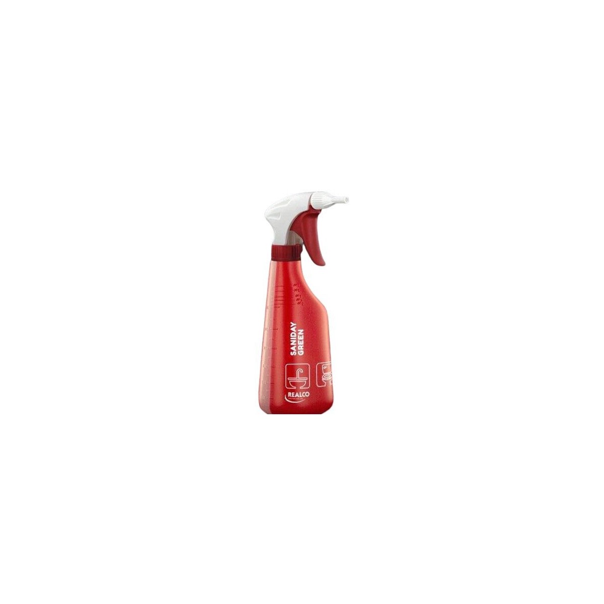 + REALCO REV1600 VAPO ROUGE VIDE POUR SANIDAY GREEN 6 X 650ML