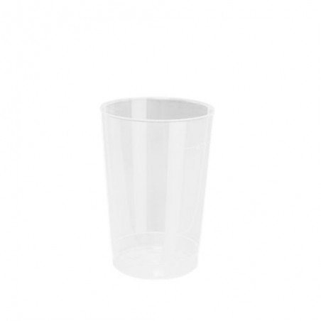 PP CLEAR REUSABLE DRINKING GLASS 6,8X9,8CM 200ML 40PCS
