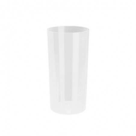 HERBRUIKBAAR LONGDRINK GLAS PP TRANSPARANT 5,6X11CM 200ML 10ST