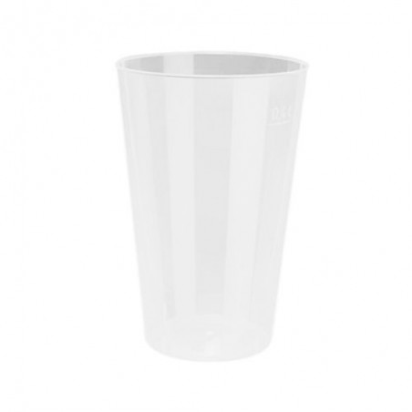 PP HELDER HERBRUIKBAAR DRINKGLAS 8,6X13CM 400ML 50STKS