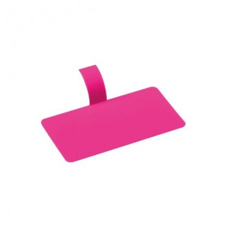 SUPPORT A PATISSERIE PALET RECTANGLE FUCHSIA 10X5,5X2CM 