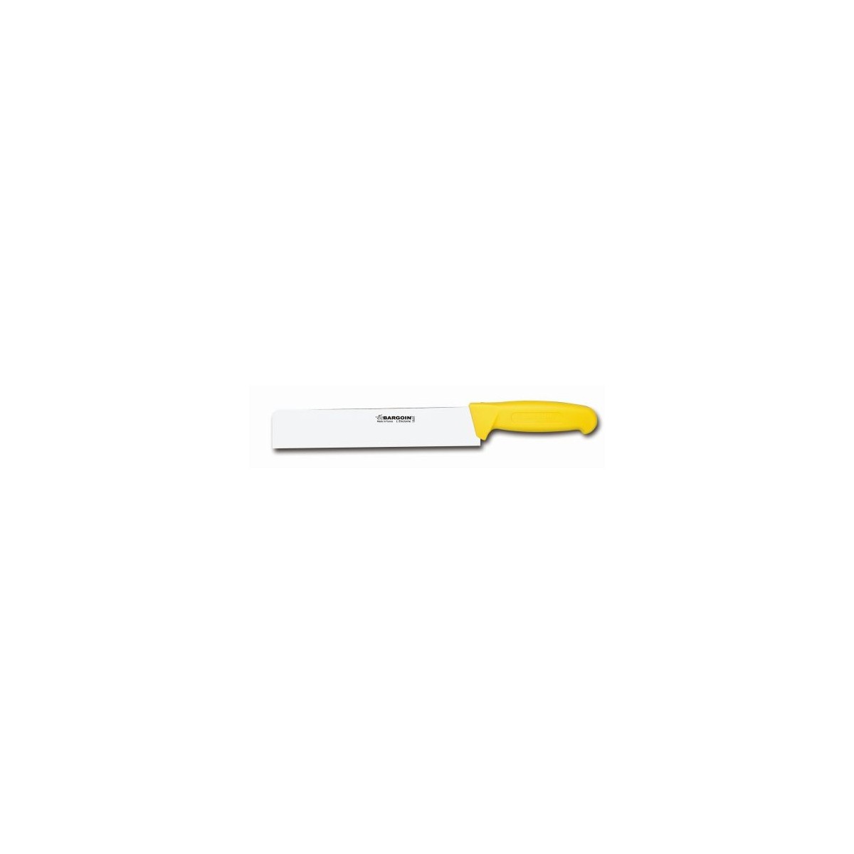 COUTEAU A FROMAGE INOX 1 POIGNEE JAUNE 25CM