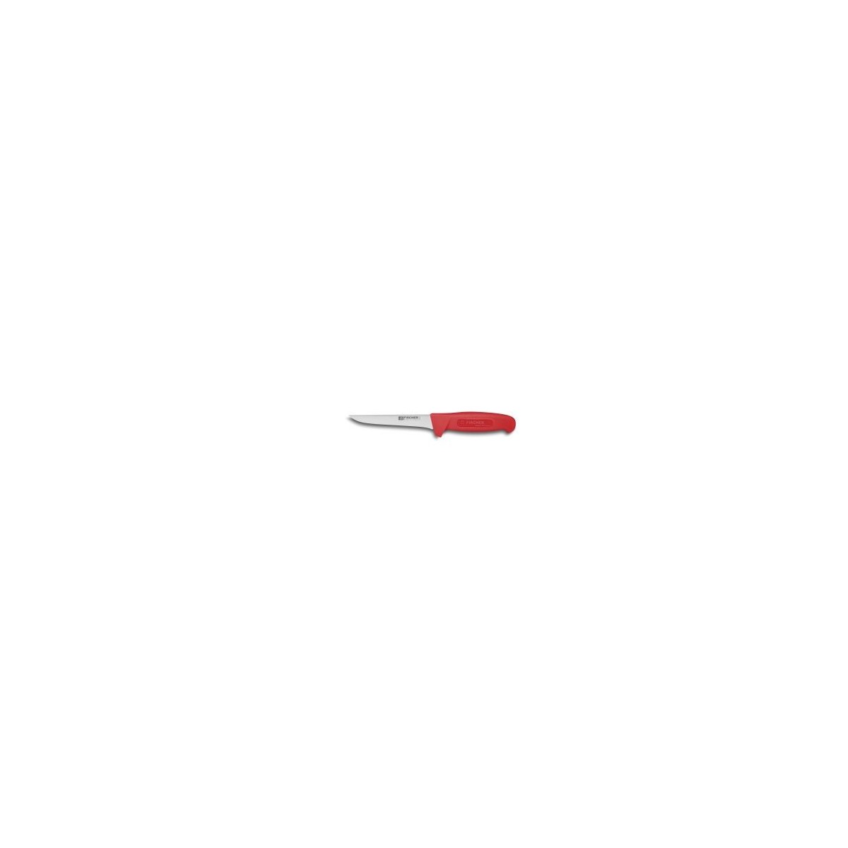 FISCHER COUTEAU DESOSSEUR DROIT 14CM MANCHE ROUGE3015-14