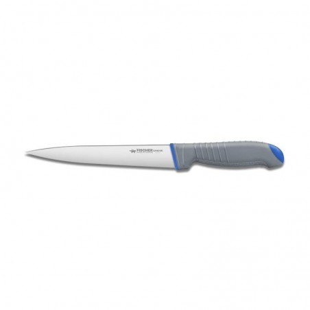 FISCHER BLEEDING KNIFE 14CM BI-MATERIAL HANDLE BLUE 78020-14GB