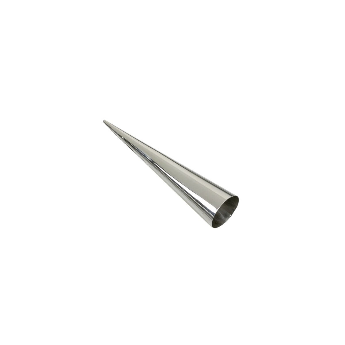 MOULE A CORNET 120 X 30MM FER BLANC 0.3MM