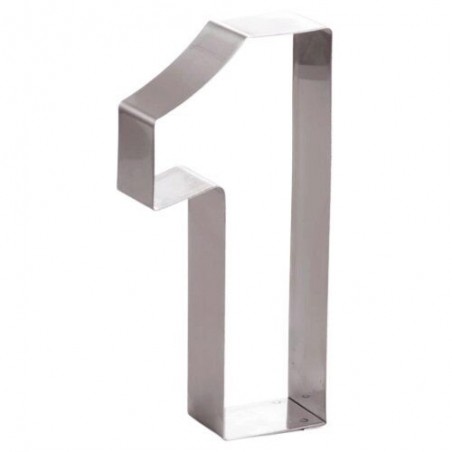 MOLD NUMBER 1 STAINLESS STEEL 30CM HT4CM 