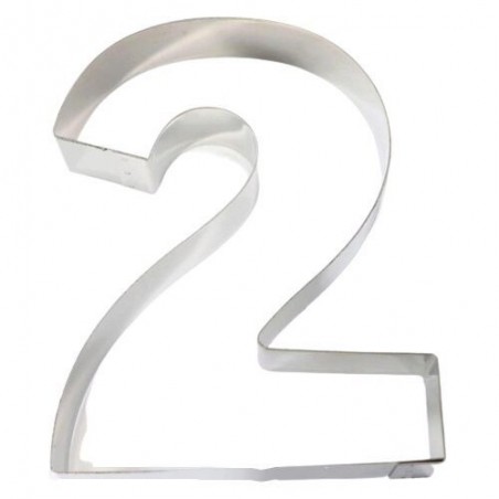 MOLD NUMBER 2 STAINLESS STEEL 30CM HT4CM 