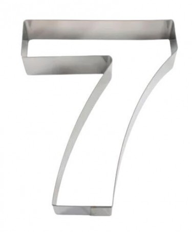 MOLD NUMBER 7 STAINLESS STEEL 30CM HT4CM 