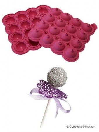 MOULE SILIKOMART POP CAKE WONDER POPS 30MM