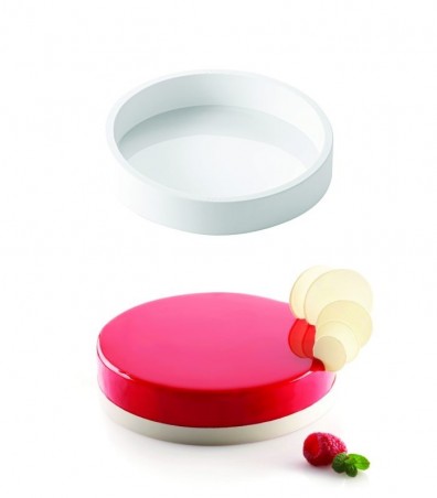 SILIKOMART MOULE ROND SILICONE TORTAFLEX Ø 220MM  HT 50MM VOLUME 1842ML