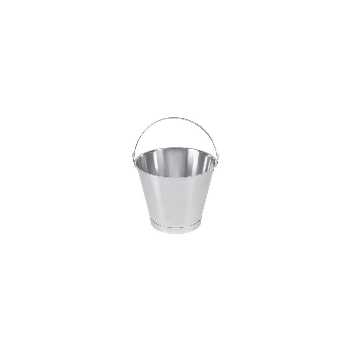 SEAU INOX 10L 30XH28CM GRADUE-FOND RENFORCE