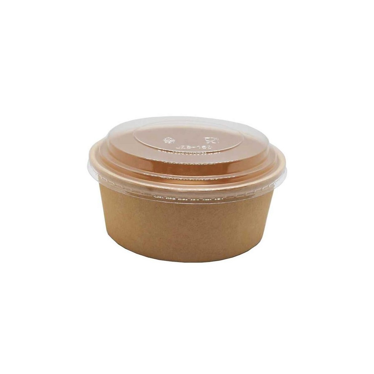 +FF-SALADIER KRAFT ROND 500ML AVEC COUVERCLEPAQUET DE 50 PCES