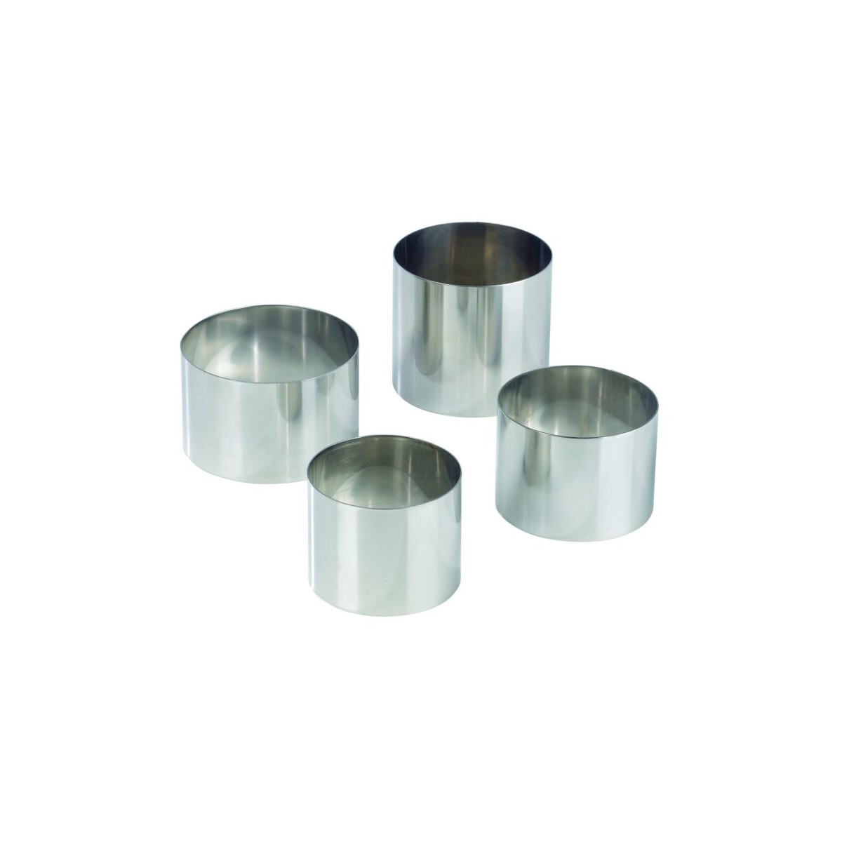 MF CERCLE INOX Ø 8CM HT 4,5CM 