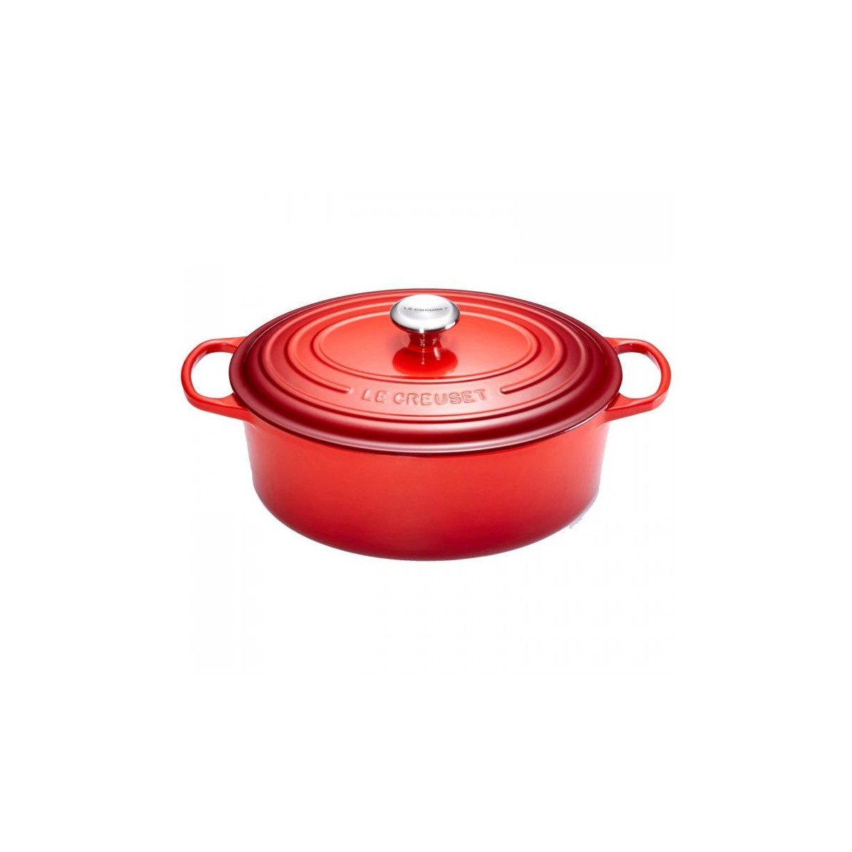 LE CREUSET OVAAL COCOTTE 33CM KERS 7.5L 8P HANDTEKENINGSTUK