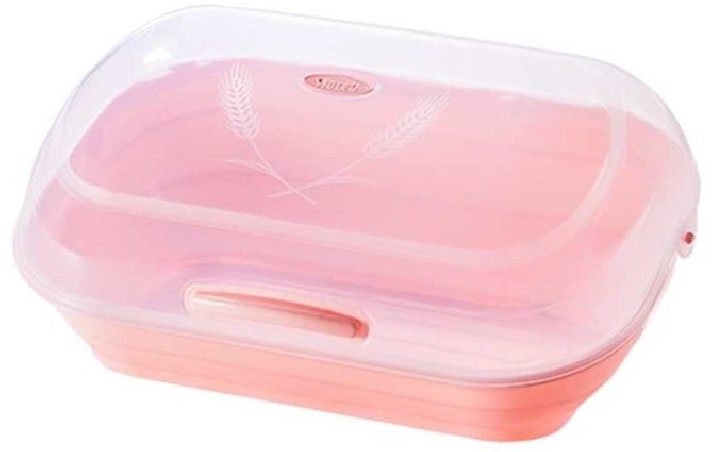 WHITE PLASTIC BREAD BOX 43,1X27,5X20,6CM