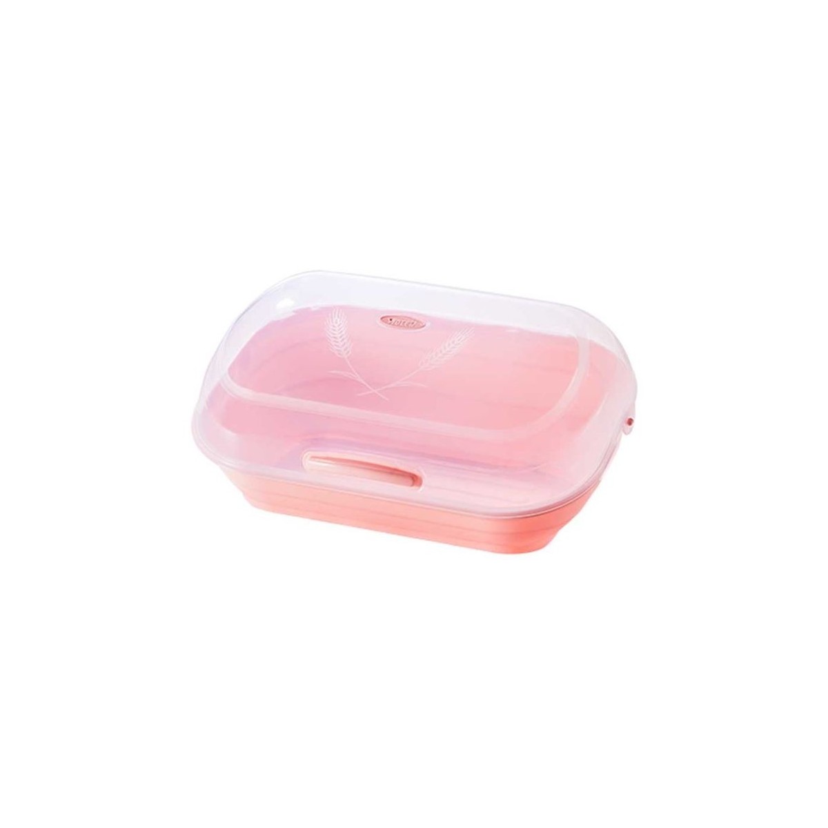 WHITE PLASTIC BREAD BOX 43,1X27,5X20,6CM