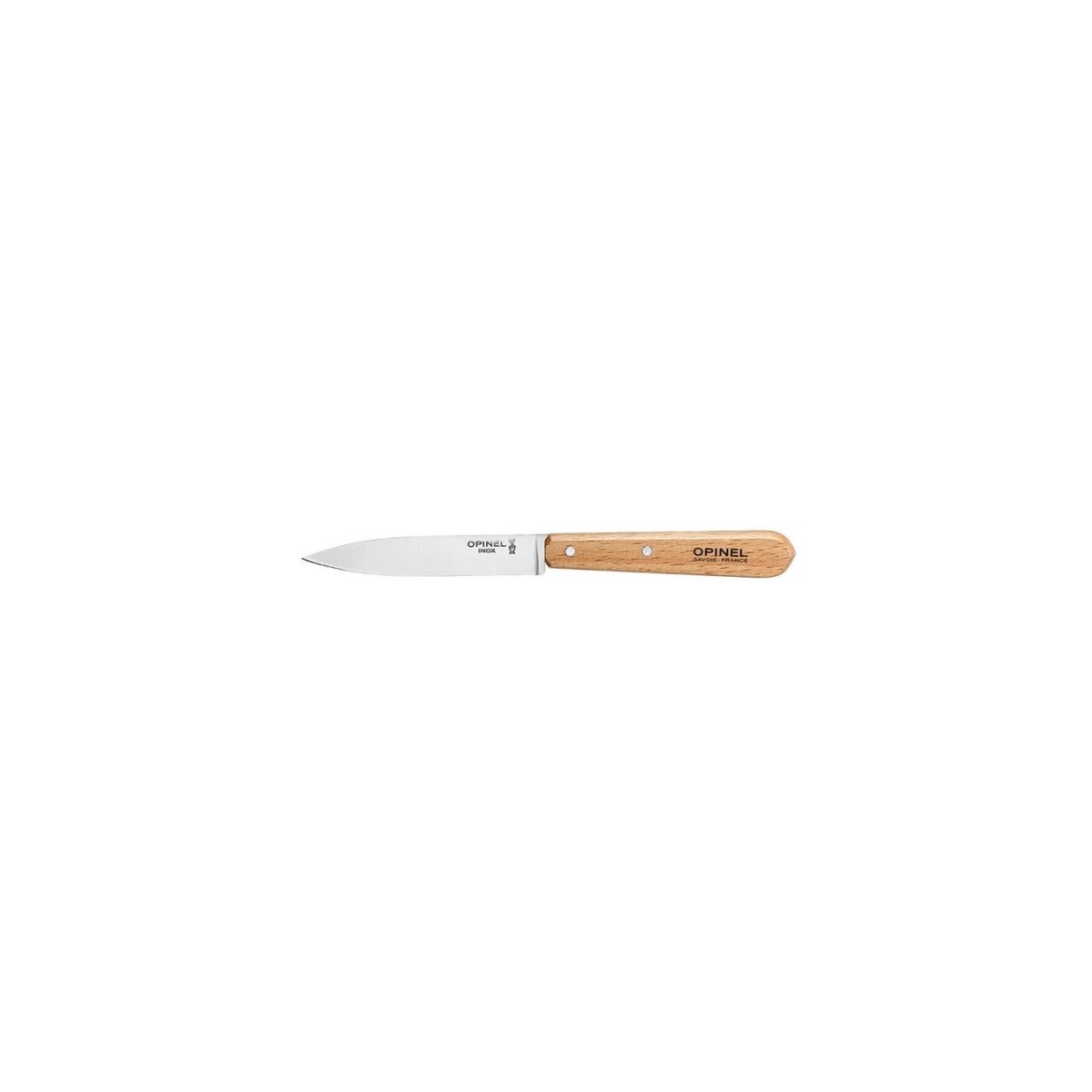 OPINEL KANTOORMES N°112 ROESTVRIJ STAAL/HOUT 2ST