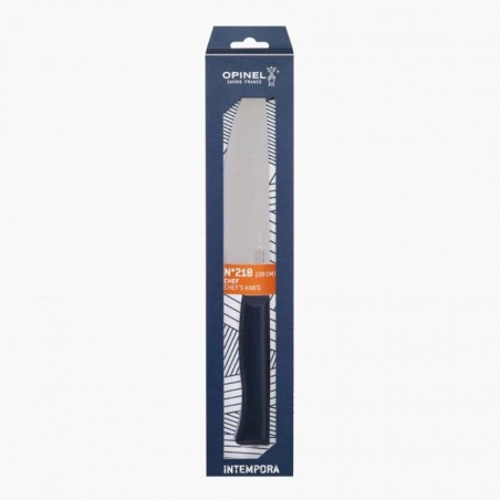 OPINEL CHEF KNIFE N°218 INTEMPORA 20CM STAINLESS STEEL/POLYMER BLUE