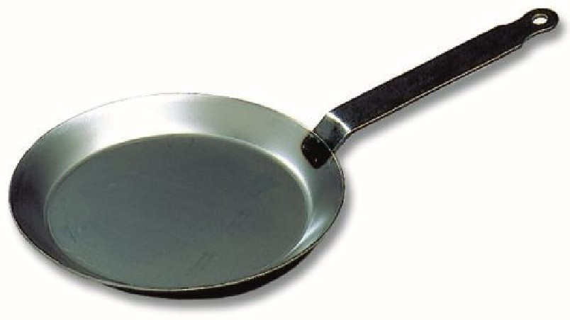 PANNENKOEKEN PAN ZWART BLAD 24CM DIKTE 2MMSTUK