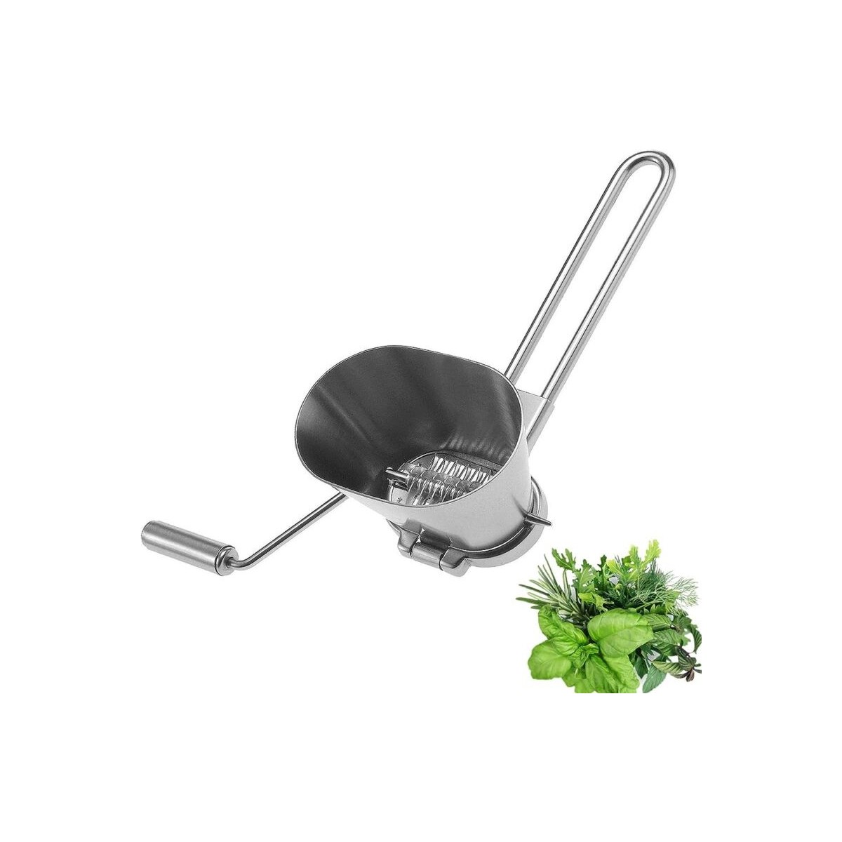 WESTMARK HACHE PERSIL MOULIN FINES HERBES INOX 18.5X16X5,8CM