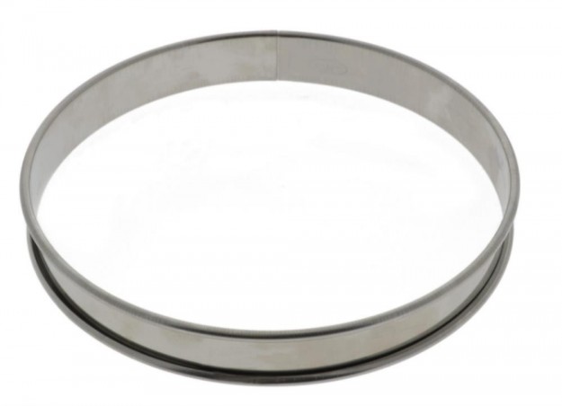 CERCLE CROUTE INOX DIAM 8XH2.7CM