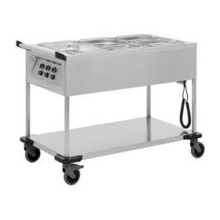 B.PRO CHARIOT BAIN-MARIE OUVERT SAW3 - 3XGN1/1