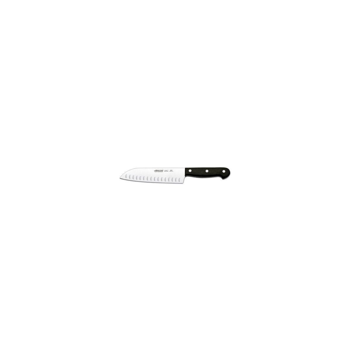 ARCOS UNIVERSAL COUTEAU SANTOKU 17CM A/ALVEOLES