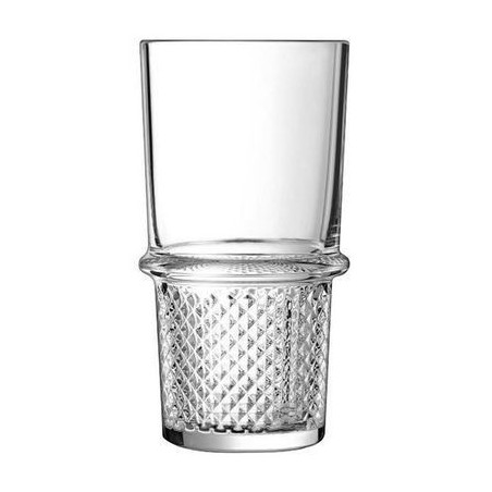 ARCOROC VERRE NEW YORK 35CL FH EMPIL  "TREMPÉ" 