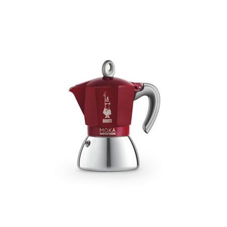 BIALETTI NEW MOKA INDUCTION CAFETIERE 2T INOX/RGE