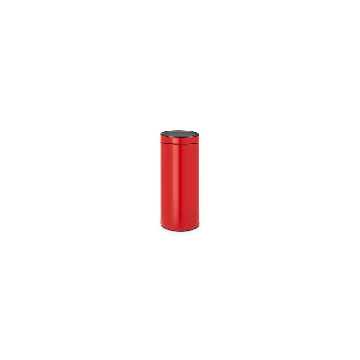 BRABANTIA POUBELLE 30L TOUCH BIN "NEW" PASSION RED