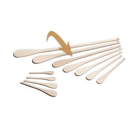 SPATULE BOIS LOT DE 3 30-35-40CM