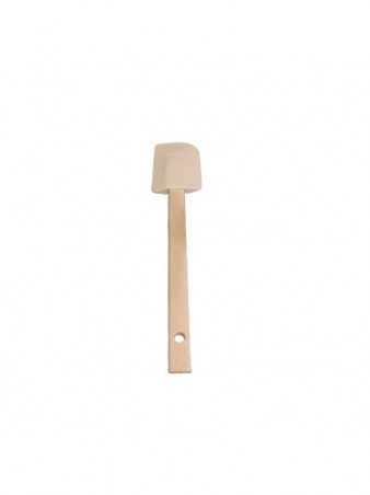 SPATULE MARYSE CAOUTCHOUC 27.5X5.2CM MANCHE BOIS