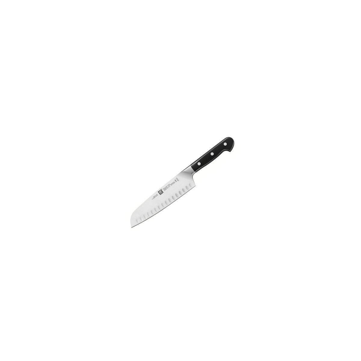 ZWILLING "PRO" SANTOKU 18CM ALVEOLE