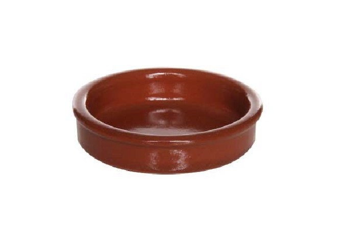 REGAS RAMEQUIN PLAT CERAMIQUE TERRA COTTA 6XH1.6CM