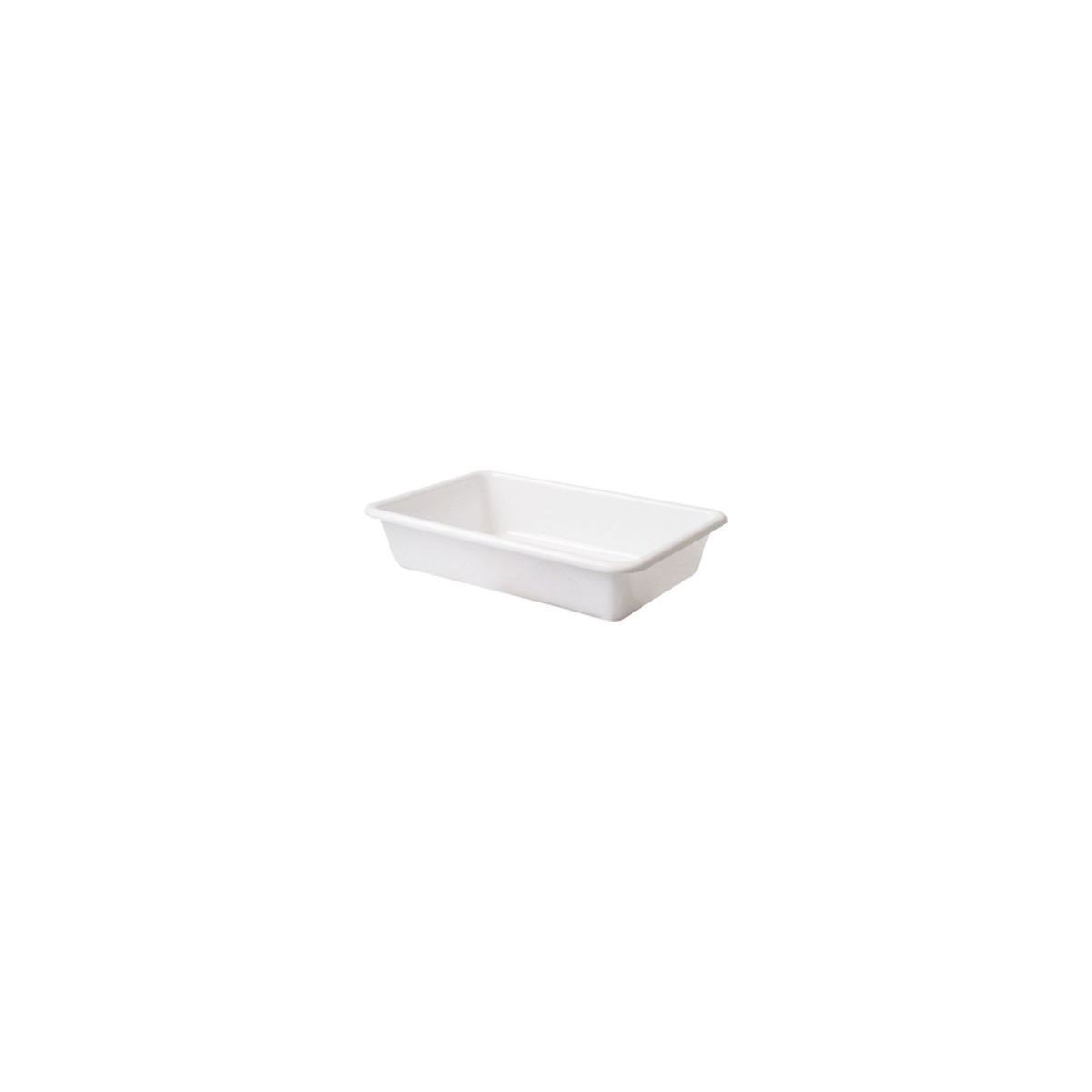 BAC TRAITEUR PLASTIQUE 34.5X22.5X7 - 3L BLANC