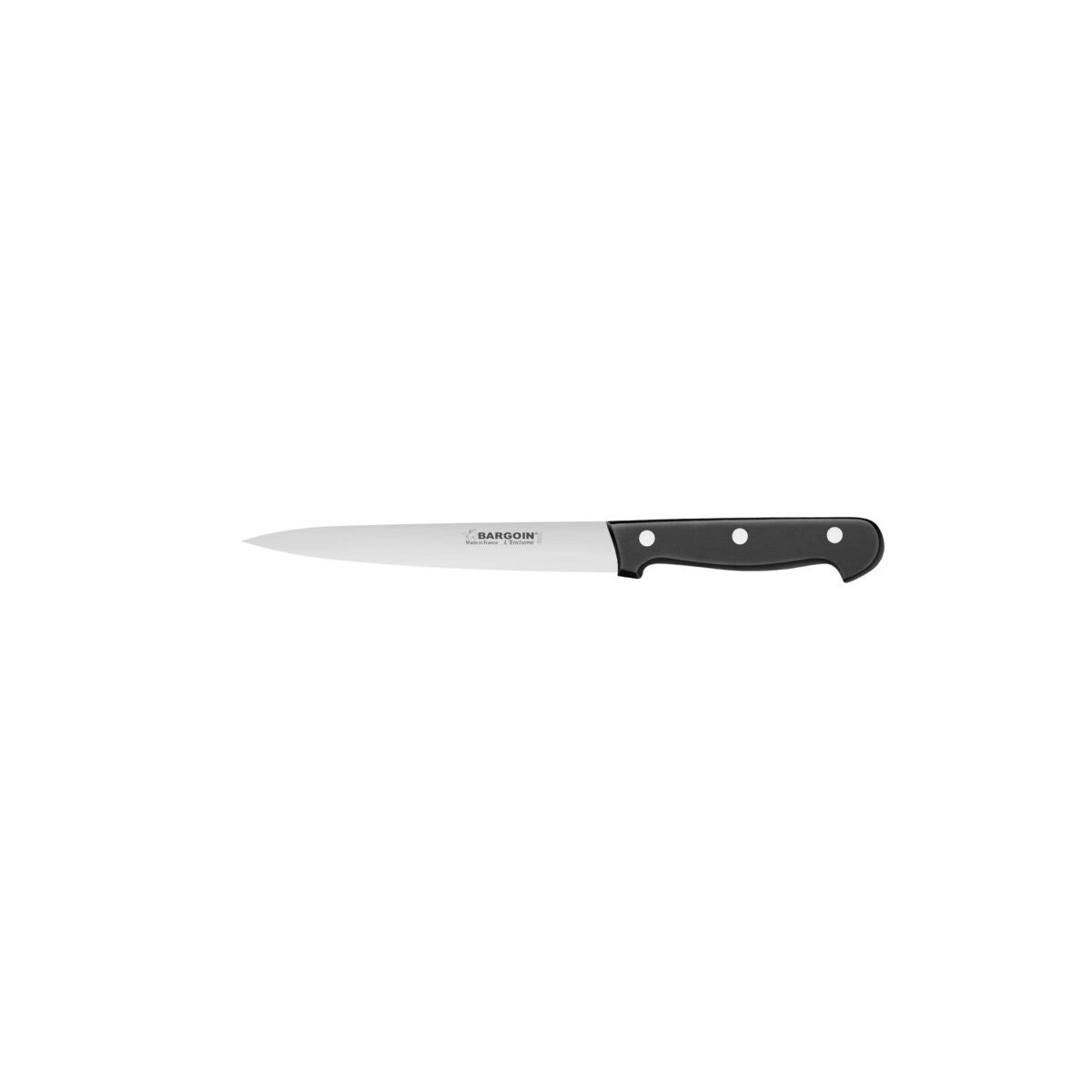 FISCHER POISSON FILET SOLE 17CM MANCHE NOIR 246-173 RIVETS