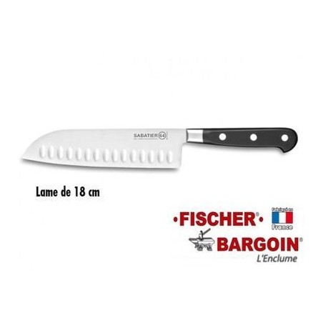 FISCHER SABATIER 64 SANTOKU 18CM ALVEOLE 245-183 RIVETS 245-18