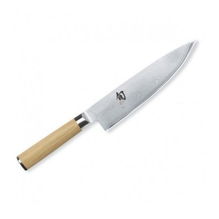 KAI SHUN "WHITE" COUTEAU CHEF 20.0CM  DAMASSE