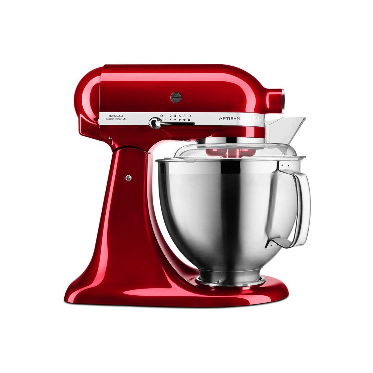 KITCHENAID ARTISAN 185 ROBOT SUR SOCLE 4.8L POMME D'AMOUR