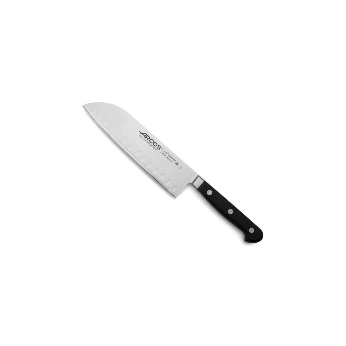 ARCOS OPERA SANTOKU ALVEOLE 18CM