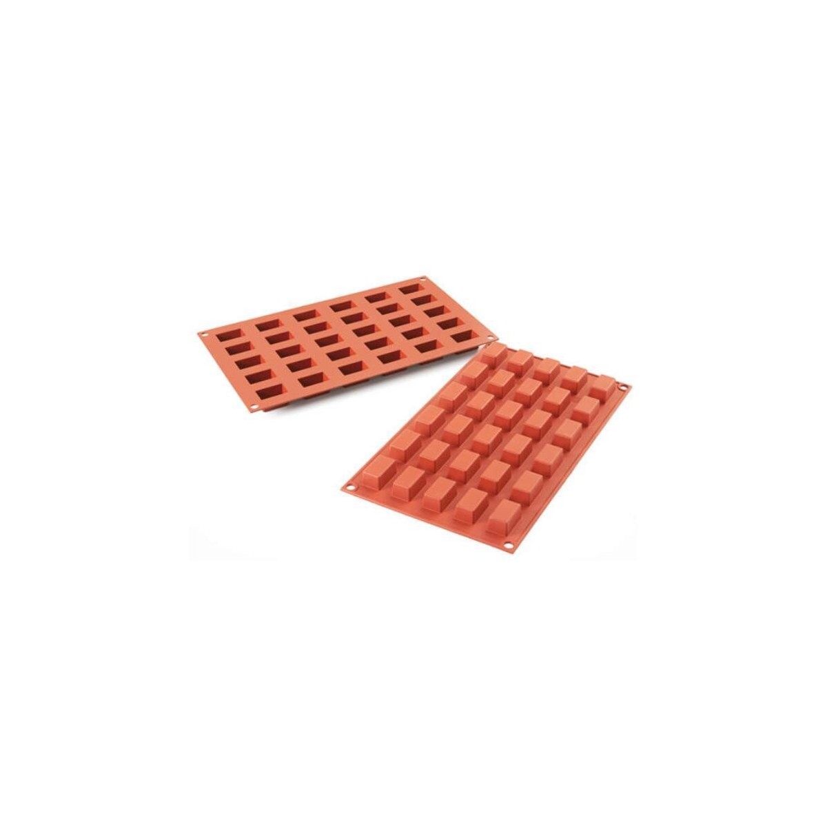 SILIKOMART SF181 MOULE 30 MINI RECTANGLES 30X18 HT 16MM 7,5ML ANTI-ADHESIF GN1/3 -50° À 250°