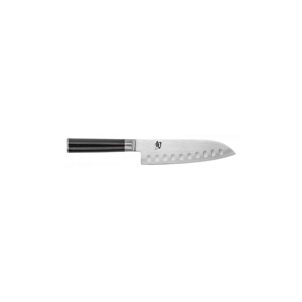 KAI COUTEAU SHUN SANTOKU ALVEOLE 18CM "SHUN CLASSIC"