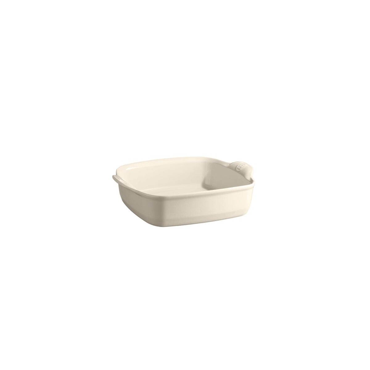 EMILE HENRY PLAT ROTIR ARGILE 28X24CM 1.80L- BLANC