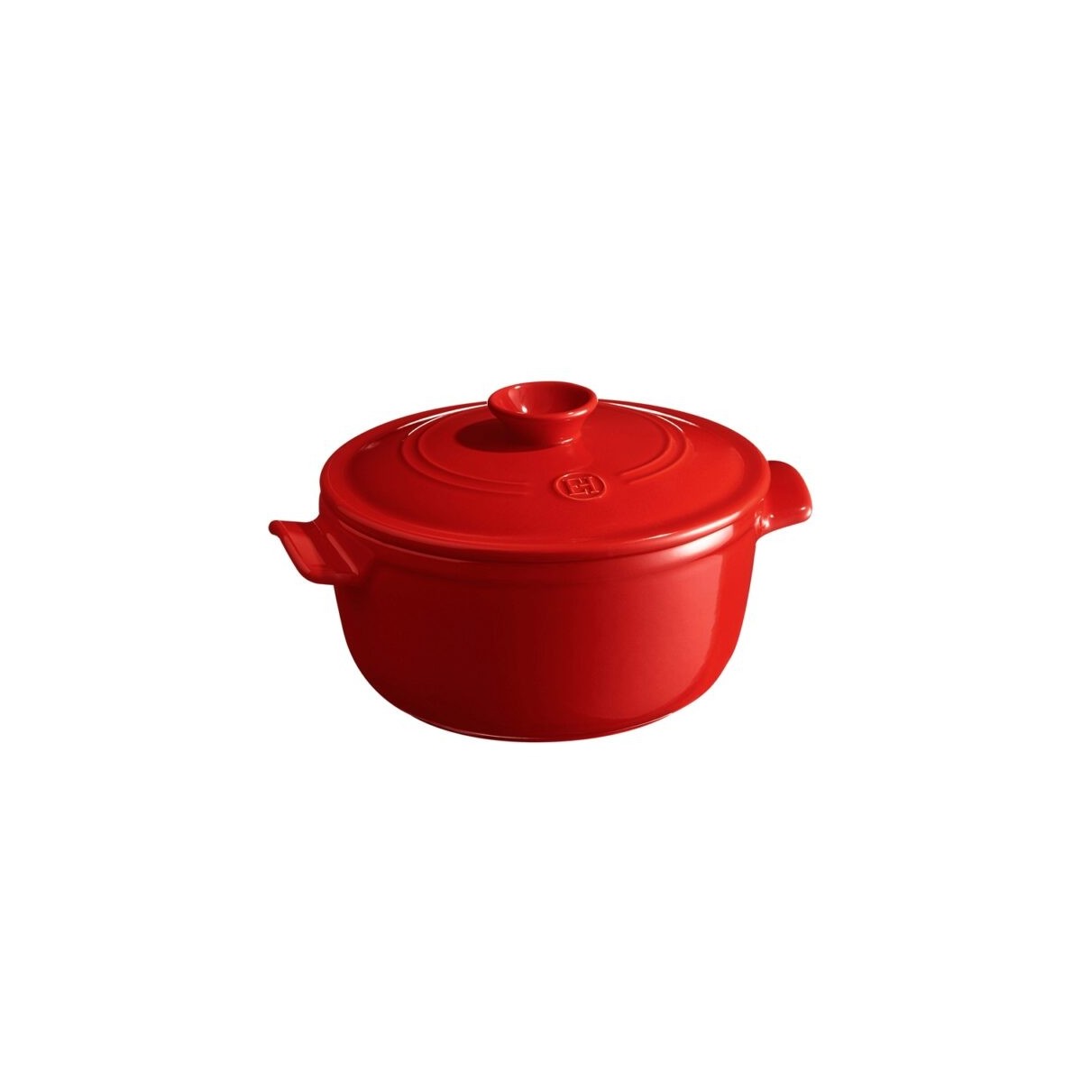 EMILE HENRY COCOTTE RONDE G.CRU 22CM 2.50L- ROUGE 