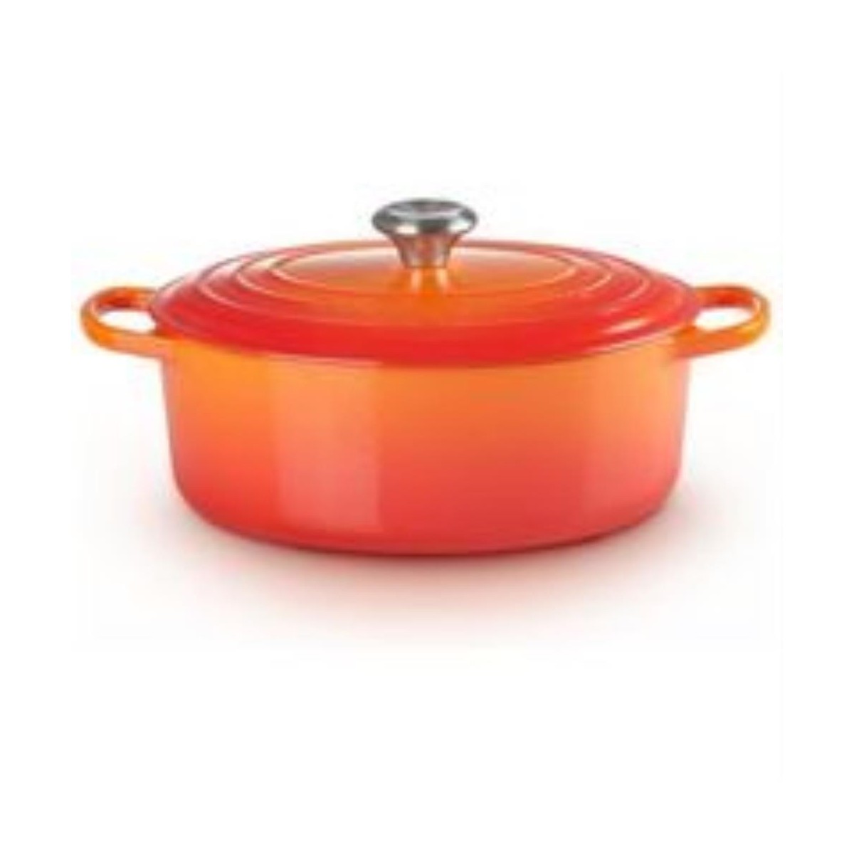 LE CREUSET COCOTTE OVALE 33CM VOLCANIQUE 7.5L  8P