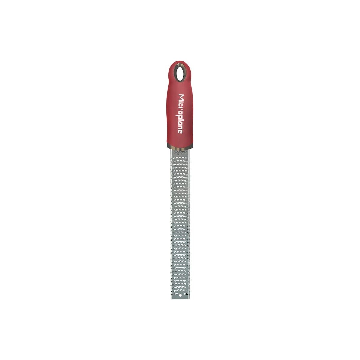 MICROPLANE RAPE PREMIUM ZESTEUR INOX/ROUGE GRENADE