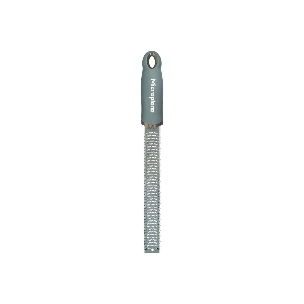 MICROPLANE RAPE PREMIUM ZESTEUR INOX/VERT EUCALYPT