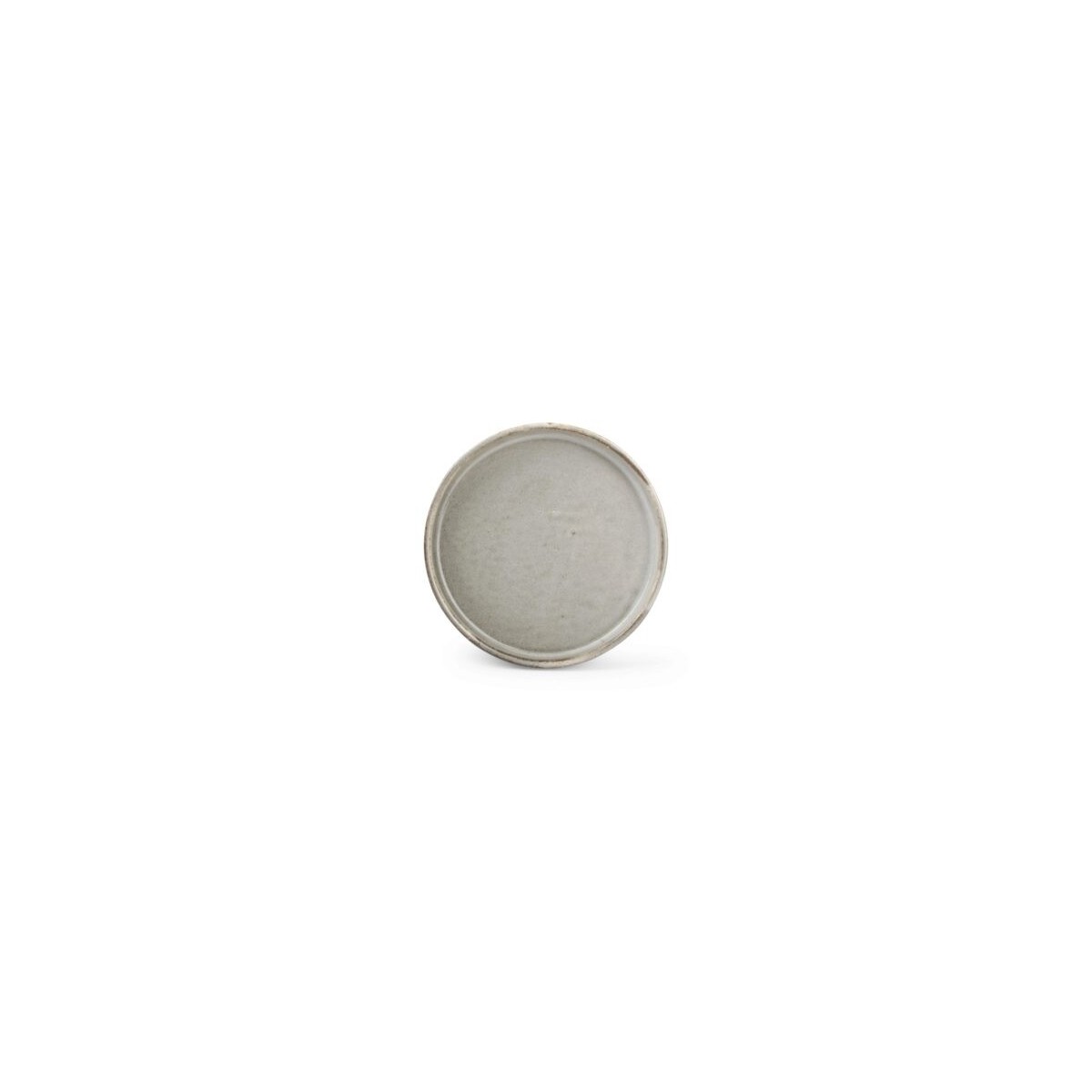 F2D GREY CERES ASSIETTE PLATE 13.5XH2CM