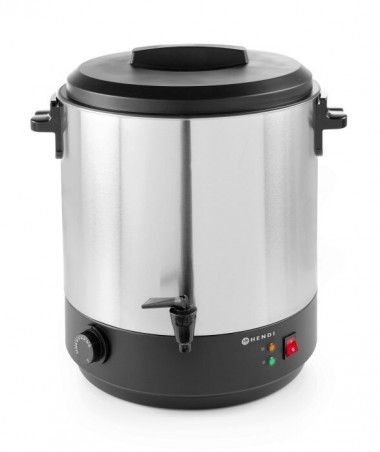 HENDI CASSEROLE VIN CHAUD INOX 25L+THERMOSTAT 2500W