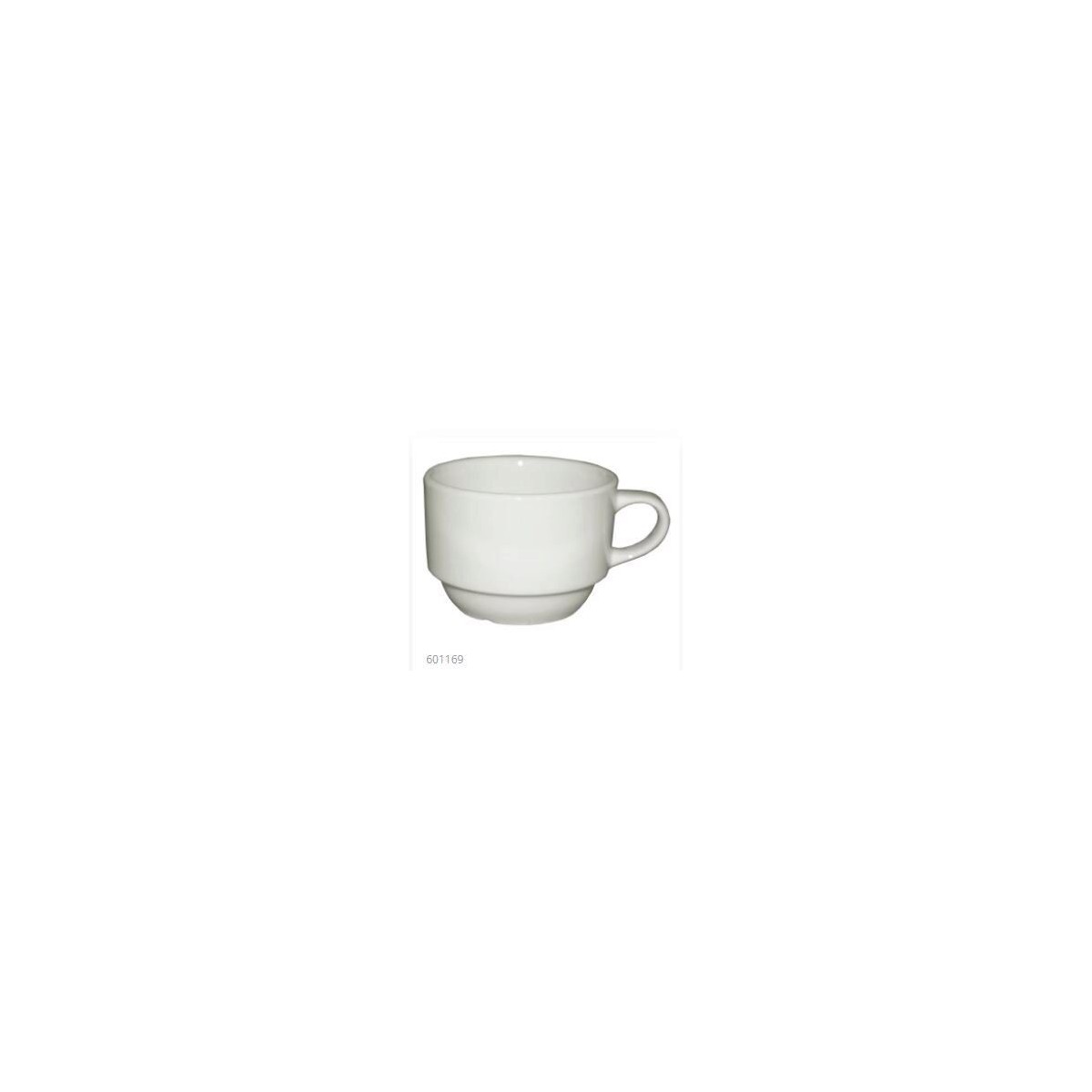 GURAL ENT BLANCHE TASSE PORCELAINE 79XH55MM  170CL